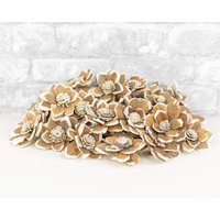 Hochzeit Centerpiece Blumen Handgemachte Florale 10Er-Pack 2 "Bis 3" Naturholzblumen von RusticCurations
