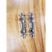 2 Iron Decorative Bar Handles Fluer De Lis 2 Iron Decorative Bar Handles Fluer De Lis von RusticDesignDetails