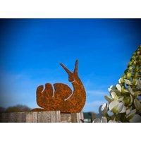 Rustikale Metall Schnecke Slug Garten Zaun Topper Yard Art Tor Post Skulptur Geschenk Rustikale Metall Schnecke Slug Garten Zaun Topper Yard Art Tor Post Skulptur Geschenk von RusticGardenArtShop