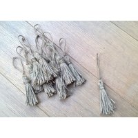 Großhandel 12 X Seil Faser Quaste Natürlich - Home Dekoration Mode Bekleidung Kleine Grösse von RusticHouse11