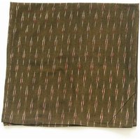 Braune Ikat Rustikal Baumwolle Tuch Serviette - Handgewebte 4Er-Set Braune Ikat Rustikal Baumwolle Tuch Serviette - Handgewebte 4Er-Set von RusticLoom