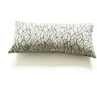 Graue Zweig Muster Lumbalen Vortäuschung Hand Block Gedruckt - 12 X 24 Baumwollbezug Kissen Graue Zweig Muster Lumbalen Vortäuschung Hand Block Gedruckt - 12 X 24 Baumwollbezug Kissen von RusticLoom