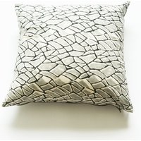 Grey Zweig Muster Platz Vortäuschung Hand Block Gedruckt - 20 X Baumwolle Kissen Abdeckung von RusticLoom