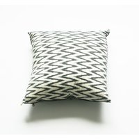 Ikat Wurfkissen Cover - Grau Zig Zag Chevron-Handgewebte 20 X von RusticLoom