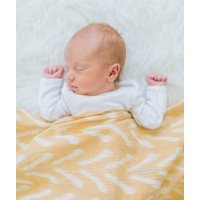 Modernes Baby Swaddle Wrap - Artisan Woven Ikat Pastel Tulip - Geschenk Modernes Baby Swaddle Wrap - Artisan Woven Ikat Pastel Tulip - Geschenk von RusticLoom