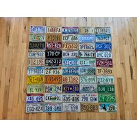 Vollständige 50 Us-state-Nummernschild-Sammlung in Gutem Zustand - 20 Jahre Oder Älter Vollständige 50 Us-state-Nummernschild-Sammlung in Gutem Zustand - 20 Jahre Oder Älter von RusticPlates