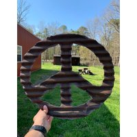 Rostiges Peace Zeichen Rostiges Peace Zeichen von RusticRelicsNJ