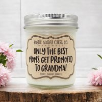 Mütter Werden Zu Omas Kerzen 3-Größen Mit Box Neue Oma Geschenk Babymitteilung von RusticSugarCreekCo