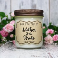 Mutter Der Braut Soja Kerze 3-Größen Wählen Duft Geschenkbox Hochzeitsfeier von RusticSugarCreekCo