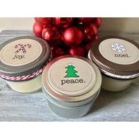 Weihnachtskerzen Gastgeschenke, Kleine Geschenke, Firmengeschenke, Lehrer-Kerze, Weihnachtsgeschenke, Weihnachtskerzen-Geschenke-Set Weihnachtskerzen Gastgeschenke, Kleine Geschenke, Firmengeschenke, Lehrer-Kerze, Weihnachtsgeschenke, Weihnachtskerzen-Geschenke-Set von RusticZebraBoutique