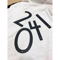 5Er Set Hausnummern Oder Buchstaben Aus Metall Im Mission Style | 5 Bis 8 Zoll 5Er Set Hausnummern Oder Buchstaben Aus Metall Im Mission Style | 5 Bis 8 Zoll von RusticaOrnamentals