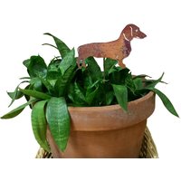 Dackel Garten Marker, Hunde-Denkmal, Pflanzen Hundeliebhaber Geschenke von RusticaOrnamentals