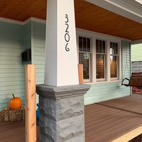 Hausnummer Im Rustikalen Mission Style Handwerker Metall Buchstabe | 5-20cm von RusticaOrnamentals