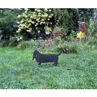 Metall-Basset Hound Gartenstecker Rustikale Hundegedenkkunst Metall-Basset Hound Gartenstecker Rustikale Hundegedenkkunst von RusticaOrnamentals