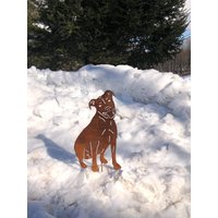 Metall Pitbull Gartenstecker Rustikaler Hund Hundeschmuck Metall Pitbull Gartenstecker Rustikaler Hund Hundeschmuck von RusticaOrnamentals