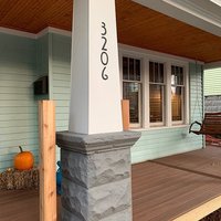 Mission Style Hausnummern Aus Metall Handwerker Adresse Ziffern von RusticaOrnamentals