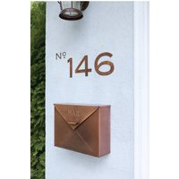 Rustikale Hausbuchstaben Aus Metall | 3Er Set - Moderne Adresse von RusticaOrnamentals