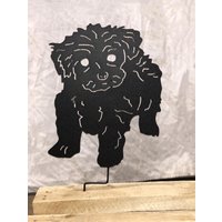 Teetasse Pudel Gartenstecker Rustikaler Metall Hund Gartenstecker Teetasse Pudel Gartenstecker Rustikaler Metall Hund Gartenstecker von RusticaOrnamentals