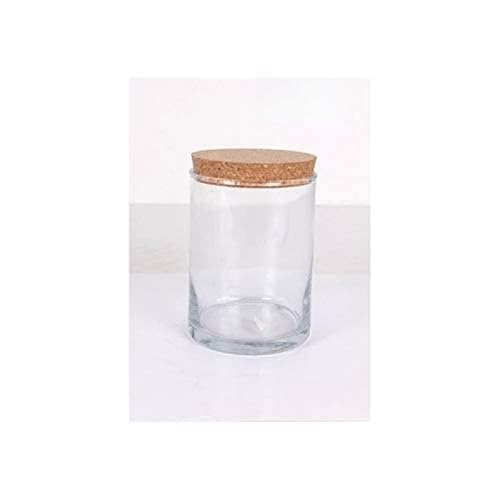 Rustik Einmachglas mit Korkverschluss 11 cm 1 Liter Mehrfarbig von Rustik