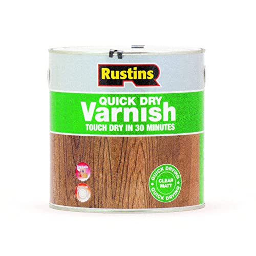 Rustins Lack, schnell trocknend, klar matt, 2,5 l von Rustins