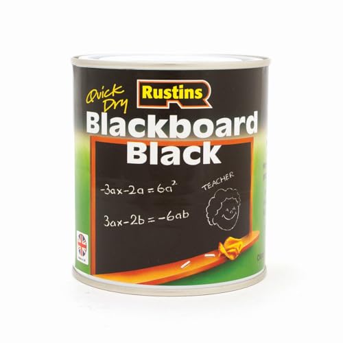 Rustins Quick Dry Blackboard Schwarz 500 Ml... von Rustins