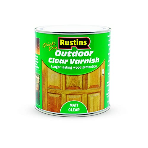 Rustins Quick Dry Outdoor Varnish Outdoor-Klarlack, schnell trocknend, matt, 1 l Rustins Quick Dry Outdoor Varnish Outdoor-Klarlack, schnell trocknend, matt, 1 l von Rustins