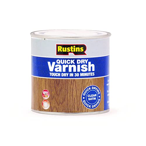Rustins Quick Dry Satin Lack 250 ml klar... von Rustins