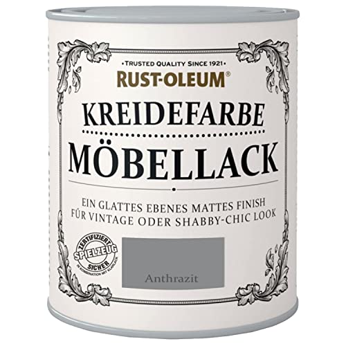 RUST-OLEUM 14011.DE.0.75 Kreidefarbe DOSE 750ml anthrazit von Rust-Oleum