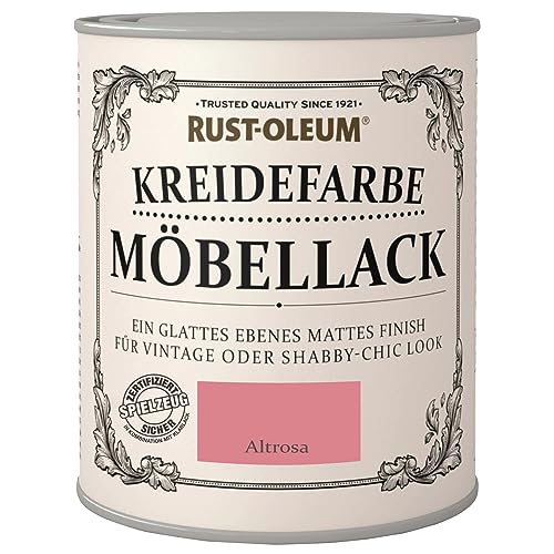 Rust Oleum Möbellack Kreidefarbe Altrosa Matt 750 ml von Rustoleum