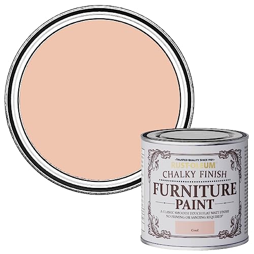 Rust-Oleum Chalk Chalky Furniture Paint Coral 125ML by Rustoleum von Rust-Oleum