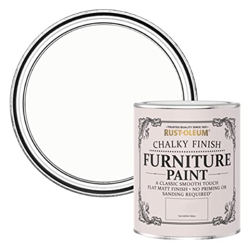 Rust-Oleum weiß Möbel- und Sockelleistenfarbe Kreidefarbe - Kalkweiß 750ml Rust-Oleum weiß Möbel- und Sockelleistenfarbe Kreidefarbe - Kalkweiß 750ml von Rust-Oleum