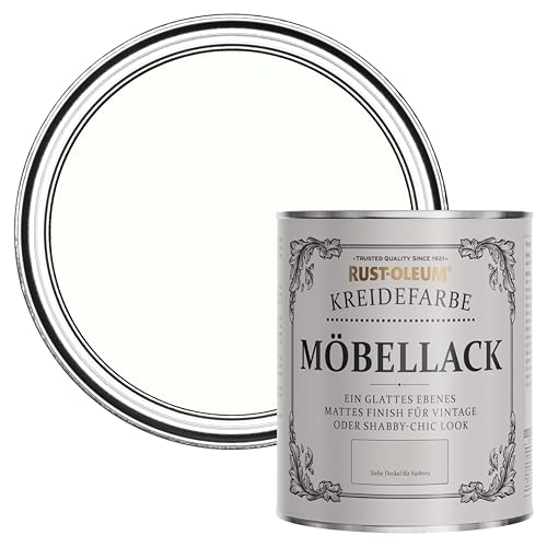 Rust-Oleum weiß Möbel- und Sockelleistenfarbe Kreidefarbe - Kalkweiß 750ml von Rust-Oleum