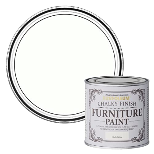 Rust-Oleum Chalky Finish Furniture Paint, 125 ml, Chalk, Matt, Möbelanstrich, Farbe von Rust-Oleum