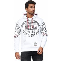 Rusty Neal Kapuzensweatshirt, mit coolen Markenprints von Rusty Neal