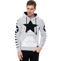 Rusty Neal Kapuzensweatshirt, mit großem Stern-Design von Rusty Neal