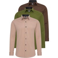Rusty Neal Langarmhemd "Langarm", im Slim-Fit geschnitten von Rusty Neal