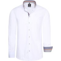 Rusty Neal Langarmhemd, in figurbetontem Slim Fit-Schnitt von Rusty Neal