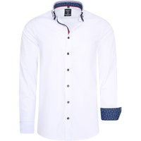 Rusty Neal Langarmhemd mit trendigen Kontras-Details von Rusty Neal