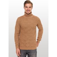 Rusty Neal Rollkragenpullover in modischem Design von Rusty Neal