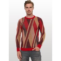 Rusty Neal Strickpullover, im Colorblock-Design von Rusty Neal