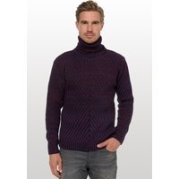 Rusty Neal Strickpullover, im angesagten Kontrast-Design von Rusty Neal