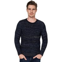 Rusty Neal Strickpullover, im melierten Design von Rusty Neal