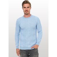 Rusty Neal Strickpullover, mit angesagtem Design von Rusty Neal