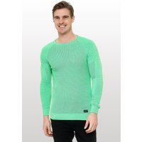 Rusty Neal Strickpullover, mit modernem Rundhalsausschnitt von Rusty Neal