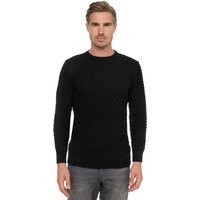 Rusty Neal Strickpullover, mit modernem Strickmuster Rusty Neal Strickpullover, mit modernem Strickmuster von Rusty Neal