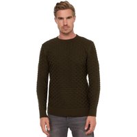 Rusty Neal Strickpullover mit modernem Strickmuster von Rusty Neal