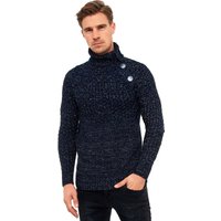 Rusty Neal Strickpullover, mit modischen Zierknöpfen von Rusty Neal