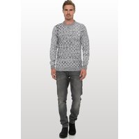 Rusty Neal Strickpullover, mit schönem Muster von Rusty Neal
