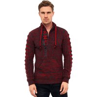Rusty Neal Strickpullover, mit stylischem Ausschnitt von Rusty Neal