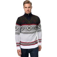 Rusty Neal Strickpullover, mit winterlichem Muster von Rusty Neal